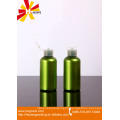 135ml green round plastic bottle